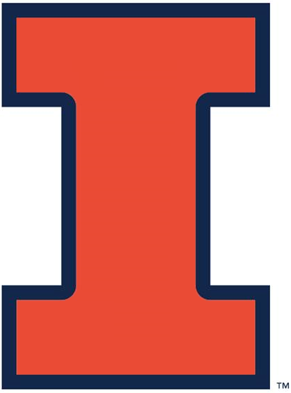 Illinois Fighting Illini 2014-Pres Primary Logo diy iron on heat transfer